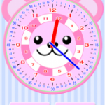 くまどけい(子供向け時計学習・知育) : 可愛い時計がくるくる回る♪遊びながら時計を覚えよう！無料Androidアプリ