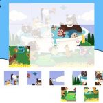 [iPhone, iPad] こどもパズル: 小さい子でも楽しめる、かんたん操作の12ピースパズル。無料。